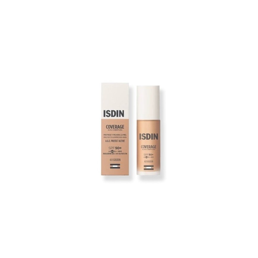Isdin COVERAGE high coverage SPF50+ 4.0-Golden 30 gr – 2