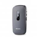 Panasonic KX-TU446 6,1 cm (2.4") 110 g Harmaa Senioripuhelin