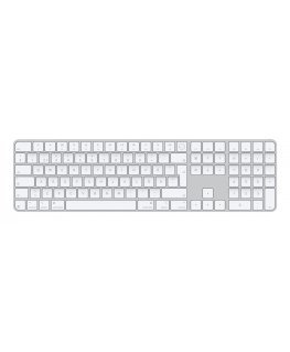 Apple Magic klaviatūra Universalus USB + Bluetooth QWERTY Švedas Balta