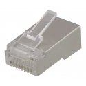 Deltaco MD-18S vadu savienotājs RJ-45 Caurspīdīgs Deltaco MD-18S vadu savienotājs RJ-45 Caurspīdīgs