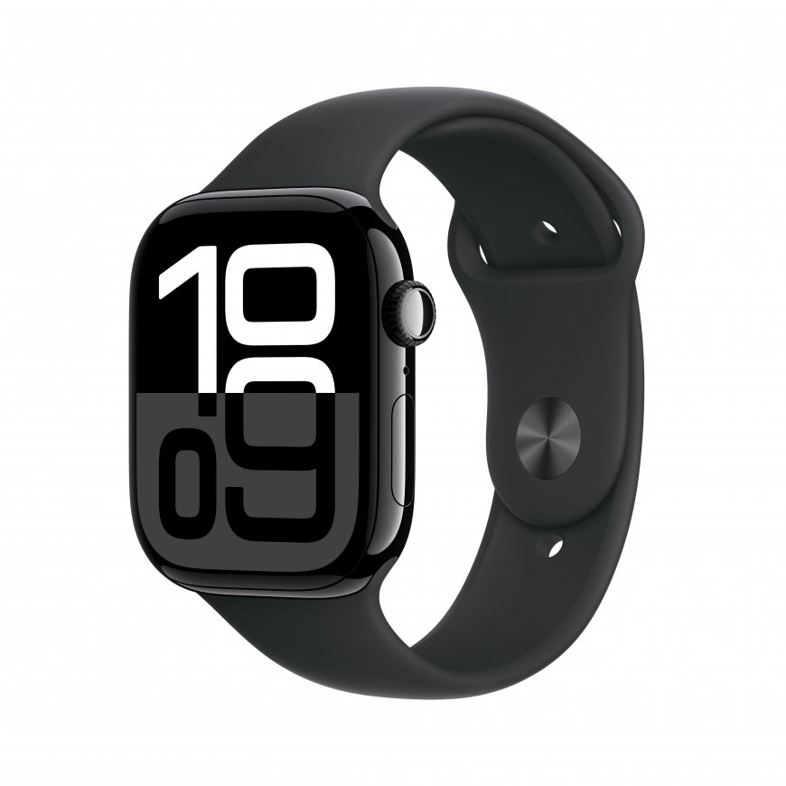 Apple Watch Series 10 (Demo) OLED 46 mm Digitaalinen 416 x 496 pikseliä Kosketusnäyttö musta Wi-Fi G