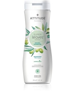 Attitude Natural dušo želė Super Leaves Olive Leaves (Dušo želė) 473 ml