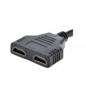 Gembird DSP-2PH4-04 HDMI kabelis HDMI Type A (Standard) 2 x HDMI Type A (Standard) Melns Gembird DSP-2PH4-04 HDMI kabelis HDMI Type A (Standard) 2 x HDMI Type A (Standard) Melns