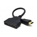 Gembird DSP-2PH4-04 HDMI кабель HDMI Тип A (Стандарт) 2 x HDMI Type A (Standard) Черный Gembird DSP-2PH4-04 HDMI кабель HDMI Тип A (Стандарт) 2 x HDMI Type A (Standard) Черный