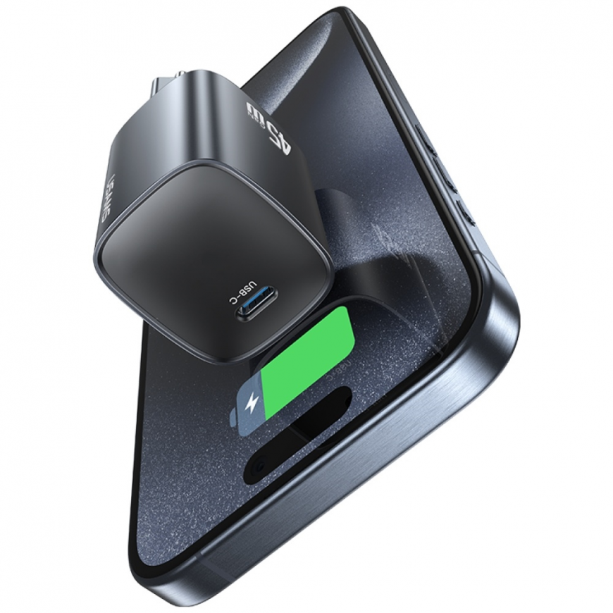 Ładowarka sieciowa USAMS T66 45W GaN Fast Charger tarnish – 3