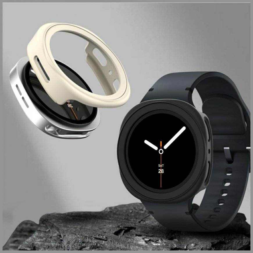 Araree Amy case for Samsung Galaxy Watch8 44mm black – 4