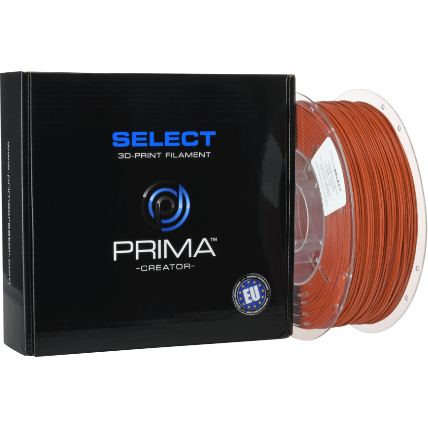 PrimaCreator PrimaSelect PLA Marble 1.75 mm 1kg - Gem Raudona