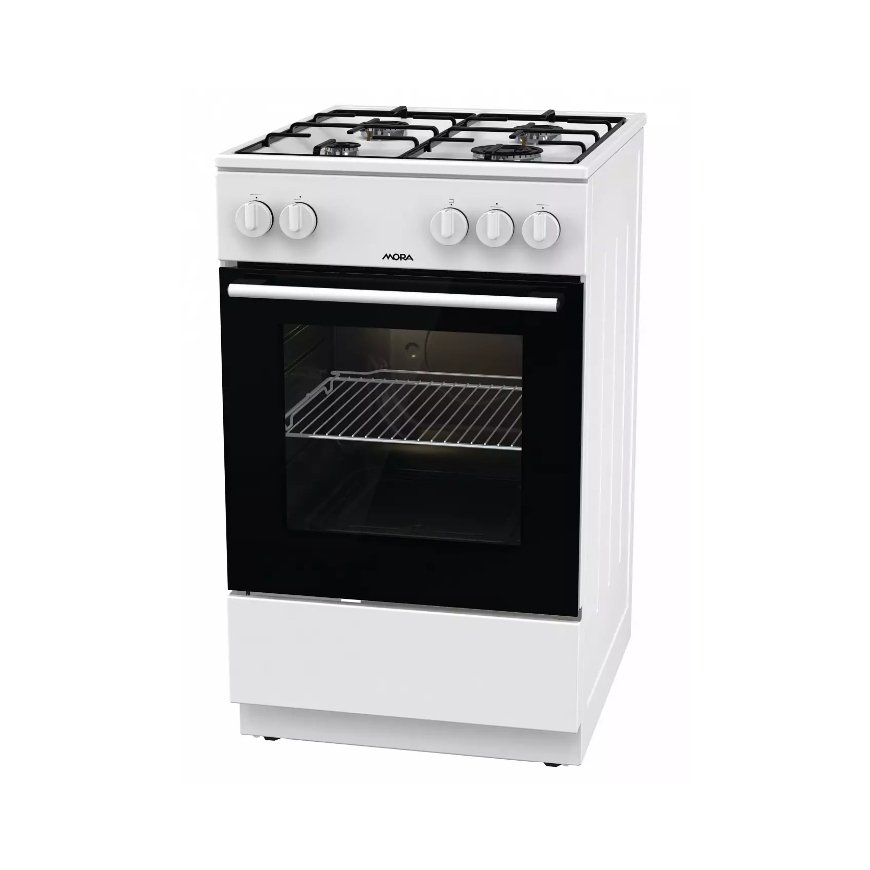 Mora P 2240 AW Freestanding cooker Gas Black, White – 4