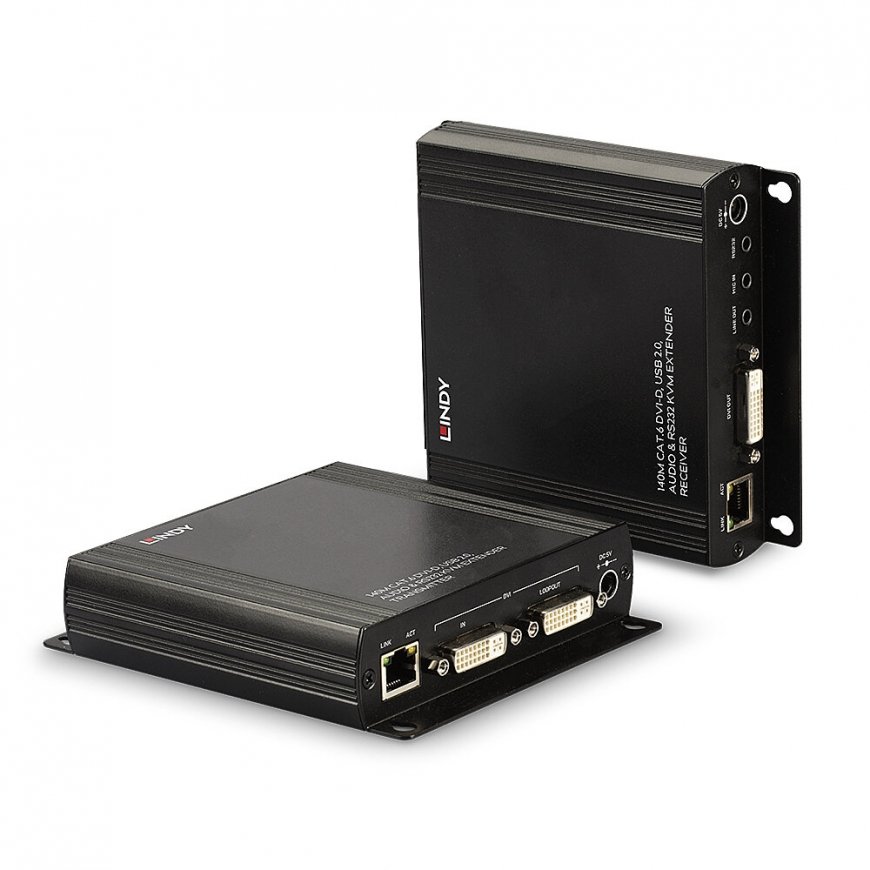 Lindy 39245 KVM pagarinātājs Raidītājs un