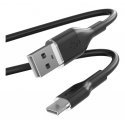 PURO Power And Data Sync SOFT Cable From USB-A To USB-C 1.5m PURO Power And Data Sync SOFT Cable From USB-A To USB-C 1.5m