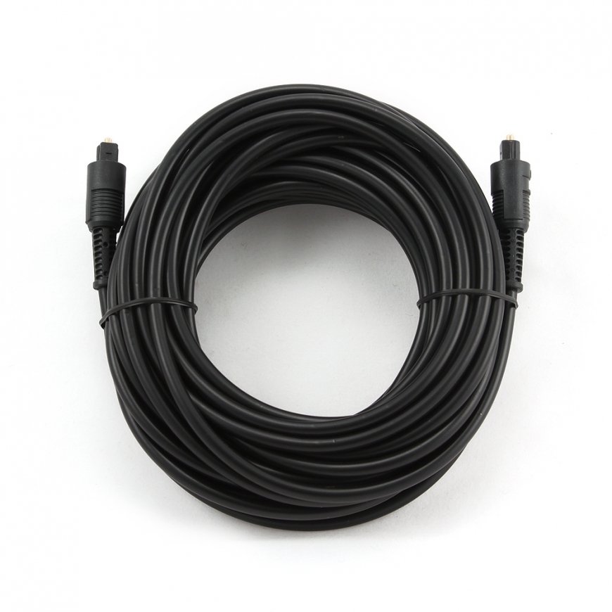 Gembird Toslink, 10m аудио кабель Черный – 3