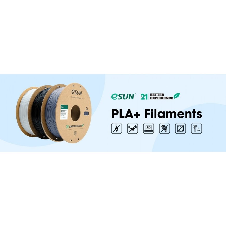 eSun PLA+ 1kg 1.75mm - Space Mėlyna – 2