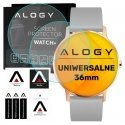 Alogy Alogy Full Glue 2x Lankstus stiklas 3D Xiaomi MI Watch (Kinijos versija) Juoda universali