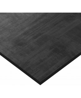 Spacetronik Blat biurka universalus 120x60x1.8cm Kaskada Juodas