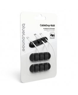 Bluelounge CableDrop Multi Laud Kaablihoidja Must
