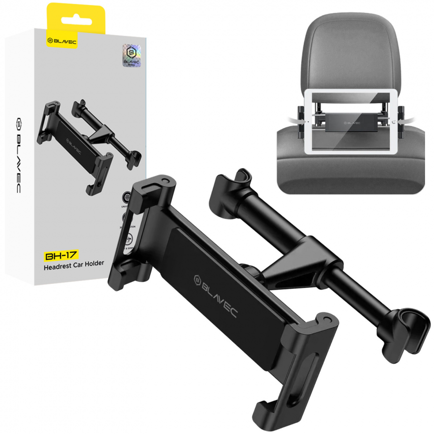 Blavec Car holder BH-17 to headrest (BH17-HRB) black