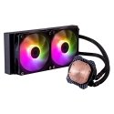 Cooler Master MasterLiquid 240L Core ARGB Процессор Liquid cooling kit 12 cm Черный Cooler Master MasterLiquid 240L Core ARGB Процессор Liquid cooling kit 12 cm Черный