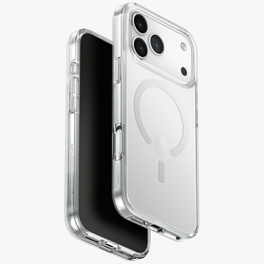 UNIQ Clario Case for iPhone 17 Pro Max Magclick Charging Transpa