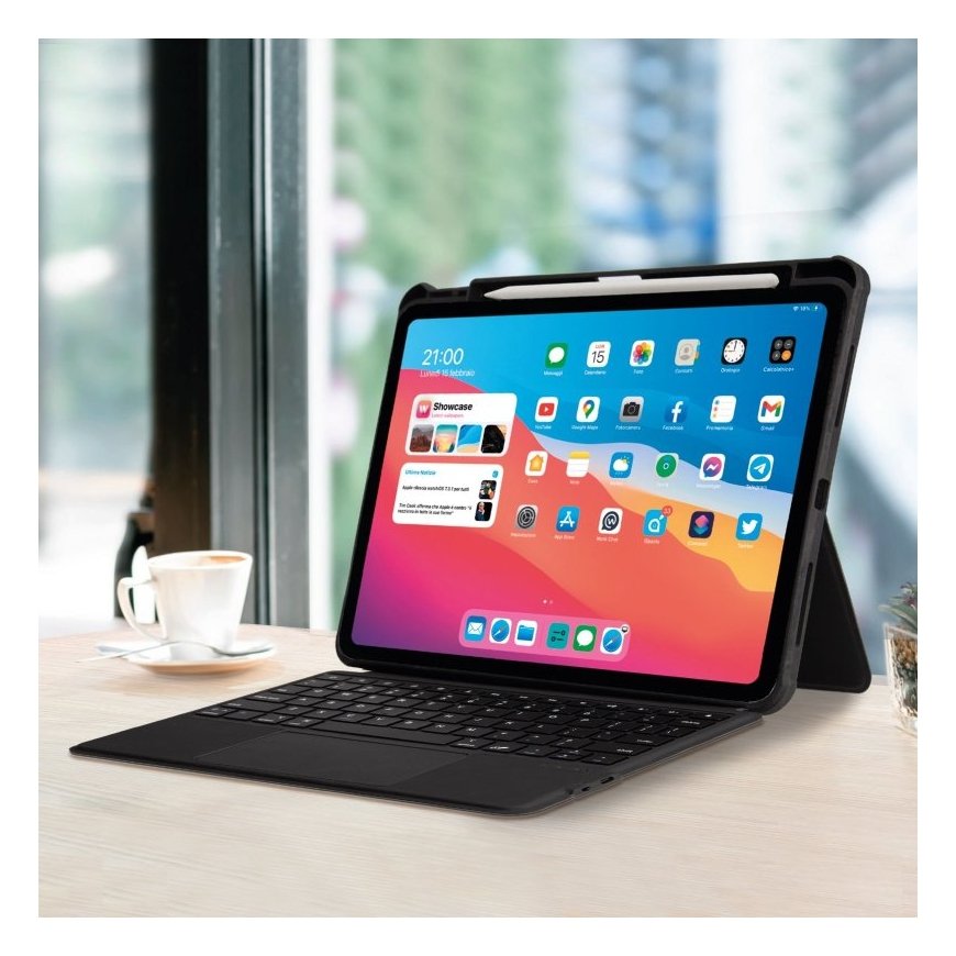SBS TABOOKPRO11KBOARD mobilo ierīču klaviatūra QWERTY Itāļu Bluetooth sistēma Melns – 5