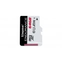 Kingston Technology High Endurance 64 GB MicroSD UHS-I Luokka 10 Kingston Technology High Endurance 64 GB MicroSD UHS-I Luokka 10