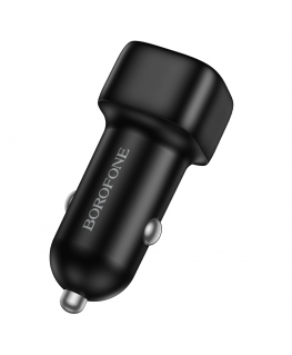 Borofone Car charger BZ34B Cloud - USB + Type C - QC 3.0 PD 38W