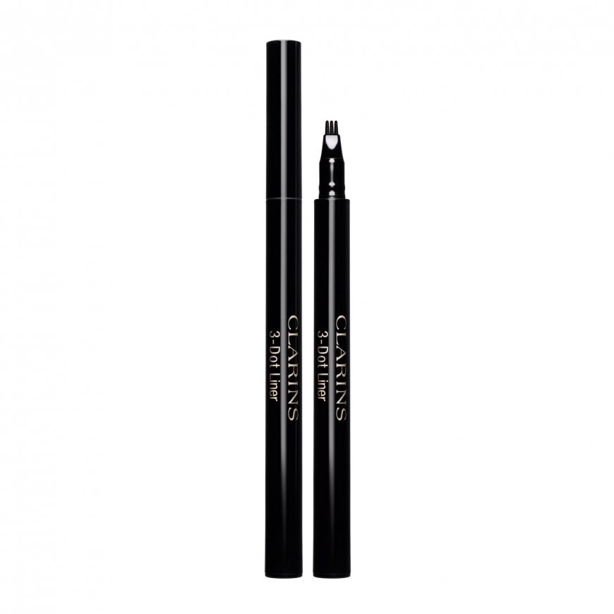 Clarins 3-Dot Liner, 01 Intense Black, 0.7ml