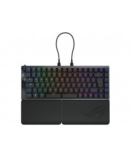ASUS ROG Falcata keyboard Gaming USB + RF Wireless + Bluetooth QWERTZ German Black