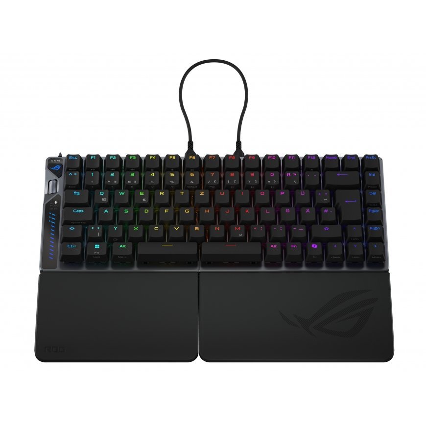 ASUS ROG Falcata tastatūra Speļu USB + RF Wireless + Bluetooth QWERTZ Vācu Melns – 2