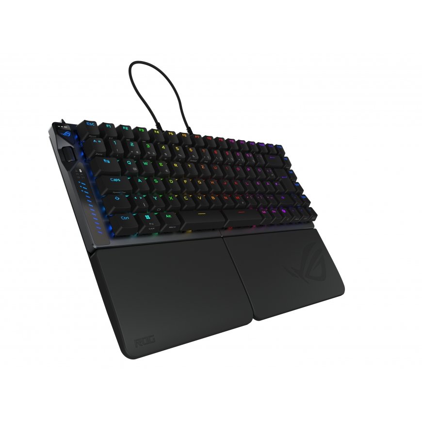 ASUS ROG Falcata tastatūra Speļu USB + RF Wireless + Bluetooth QWERTZ Vācu Melns – 3