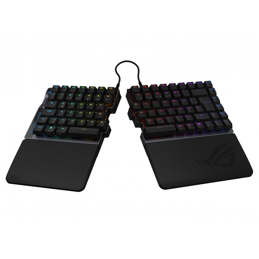 ASUS ROG Falcata keyboard Gaming USB + RF Wireless + Bluetooth QWERTZ German Black – 5