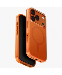 UNIQ Clario Case for iPhone 17 Pro Magclick Charging Orange