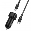 Borofone Car charger BZ34A Cloud - Type C - PD 20W with Type C t Borofone Car charger BZ34A Cloud - Type C - PD 20W with Type C t
