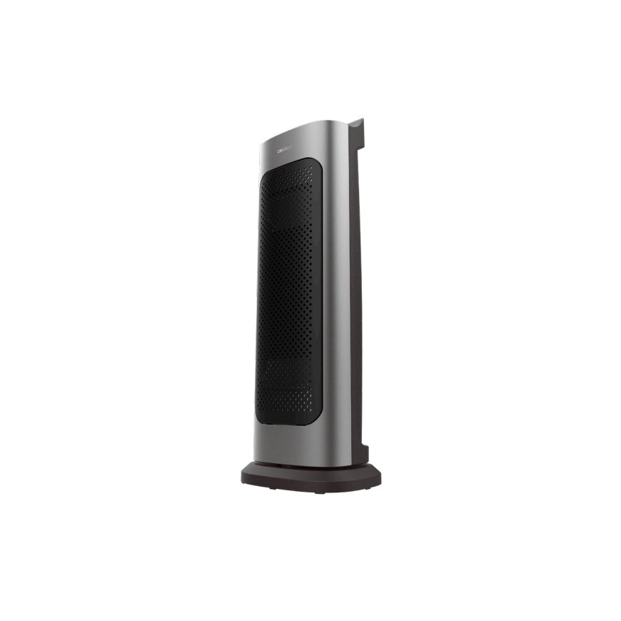 Cecotec 05824 ruumisoojendi Hoonesisene Must, Roostevaba teras 2000 W Elektriline soojapuhur