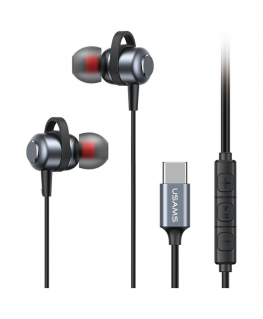 Słuchawki stereo USAMS EP-48 USB-C tarnish