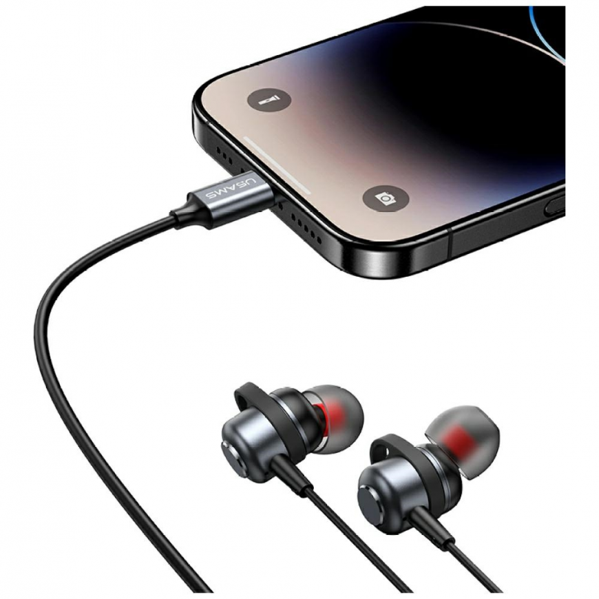 Słuchawki stereo USAMS EP-48 USB-C tarnish – 4