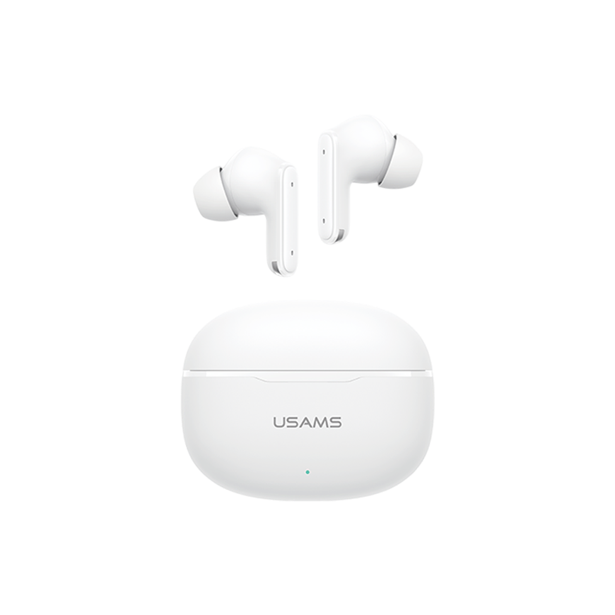USAMS E05 TWS earphones Bluetooth 6.0 wireless white