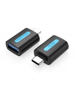 Vention CDUB0 kaabli soomuutja USB C USB A Must