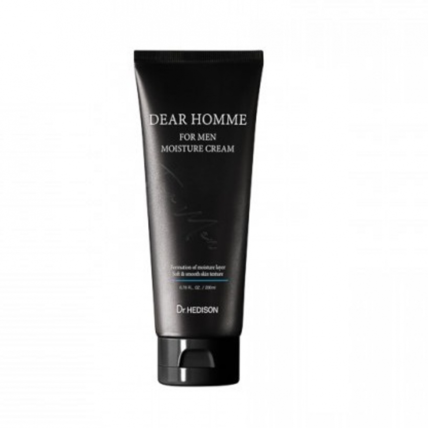 Dr. Hedison, Dear Homme, Moisturizing, Cream, For Face, 200 ml