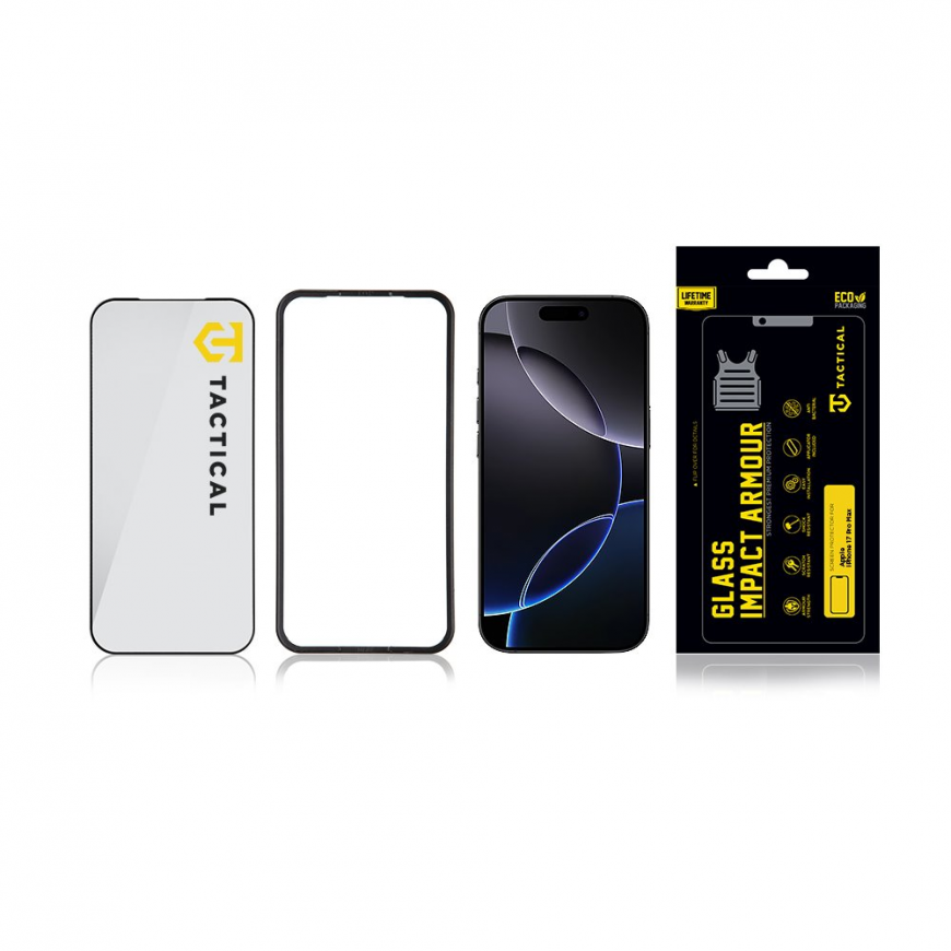 Tactical Glass Impact Armour for Apple iPhone 17 Pro Max – 2