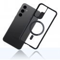 3MK Satin Armor MagCase чехол для мобильного телефона 17 cm (6.7") Крышка Черный, Прозрачный