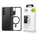 3MK Satin Armor MagCase mobiiltelefoni ümbris 17 cm (6.7") Kate Must, Läbipaistev