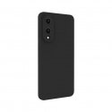 Samsung Galaxy S25 Edge Premium Magnetic Soft Touch Silicone Case Black