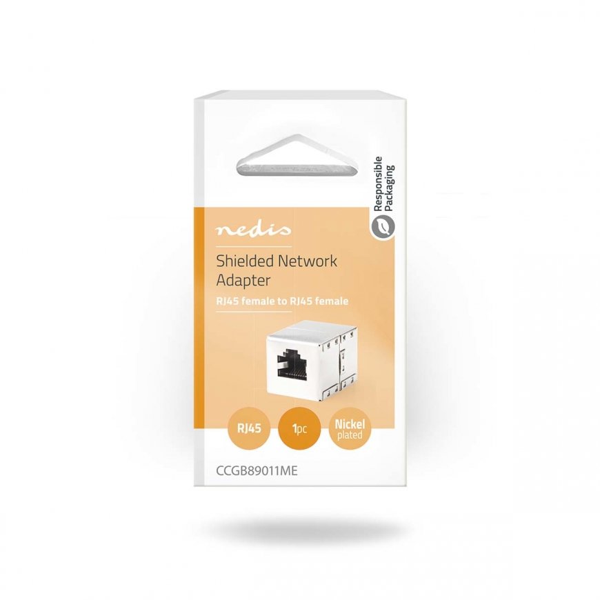 Nedis CCGB89011ME laido jungtis RJ45 Metalinis – 4