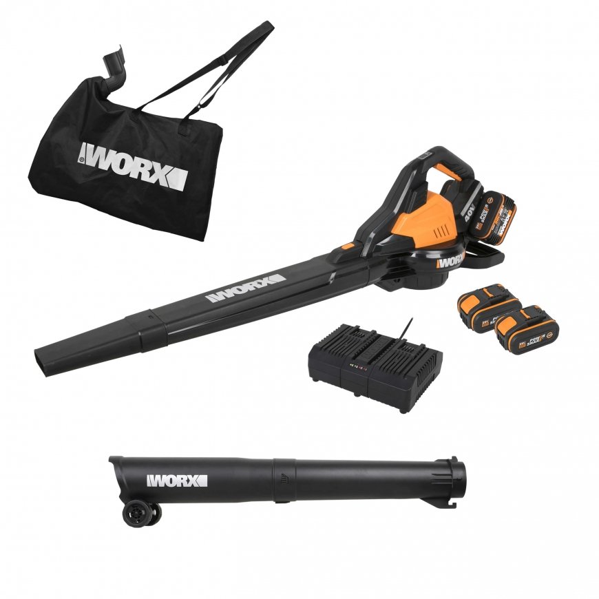 WORX WG583E.9 bezvada lapu pūtējs