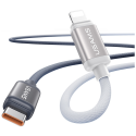 Cable USAMS Bicolor Series SJ757 PD 30W USB-C|Lightning 1.2m bl Cable USAMS Bicolor Series SJ757 PD 30W USB-C|Lightning 1.2m bl