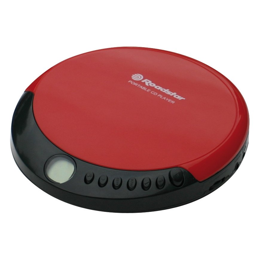Roadstar PCD-435CD Portatīvais CD atskaņotājs Sarkans
