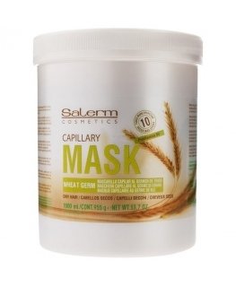Salerm Cosmetics Wheat Germ hiusnaamio 1000 ml Naisten