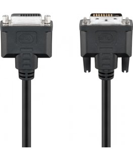 Goobay 50855 DVI кабель 2 m DVI-D Черный