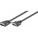 Goobay 50855 DVI кабель 2 m DVI-D Черный