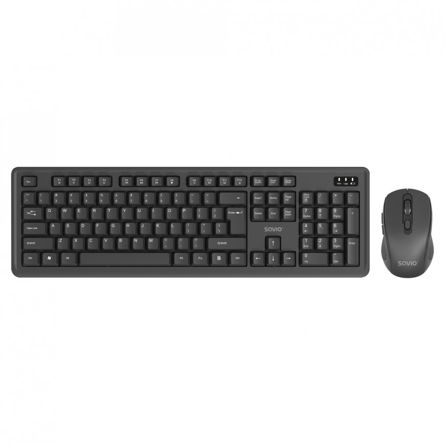 Savio KB-04 tastatūra Mājas/Biroja USB QWERTY